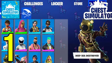 Chest Simulator for Fortnite - Gameplay Walkthrough Part 1 (iOS, Android)