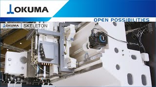Vertikale Bearbeitungszentrum GENOS M560-V-e SKELETON