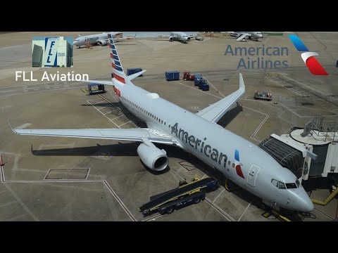 Βίντεο: Το Boeing 737 800 της American Airlines έχει τηλεοράσεις;