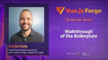 Daniel Kelly - Walkthrough of the Boilerplate: Vue.js Forge Episode 4 Powered by Kadena