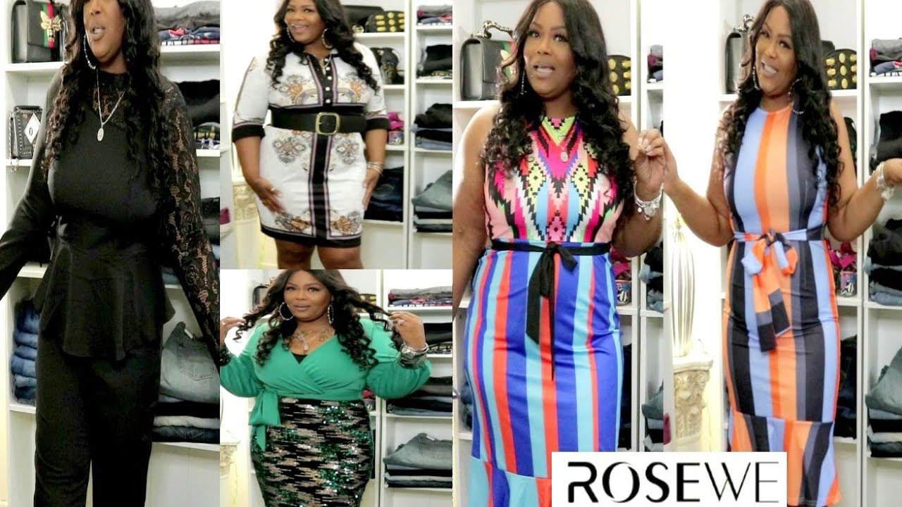 ROSEWE PLUS SIZE REVIEW ☀ TRY ON HAUL ...