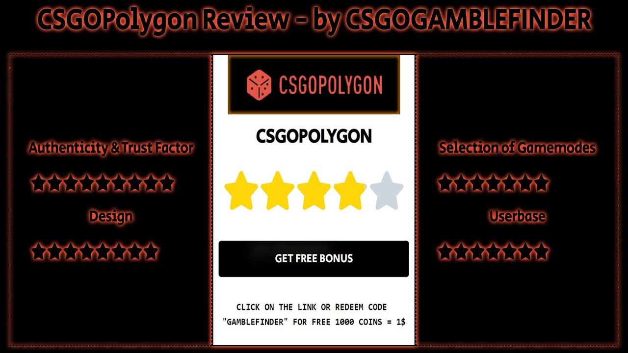 CSGO Gambling Sites Review #6 - CSGOPolygon | CSGOGAMBLEFINDER [REUPLOAD]