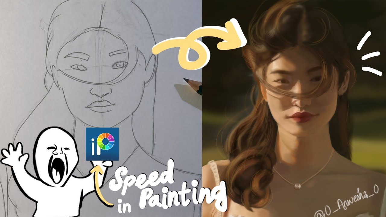 Last Speedpainting in ibispaintx before 2026 𐔌՞. .՞𐦯 ᢉ𐭩.ᐟ🍮