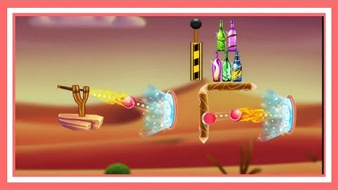 Bottle shooting Game | Gameplay Trailer (iOS & Android) Level 1-5 walkthrough #@Bottlegaming786