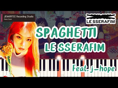 SPAGHETTI (Original + Easy Key) - LE SSERAFIM