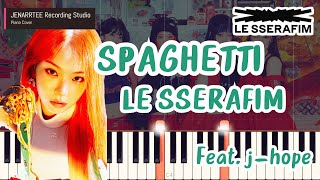 SPAGHETTI (Original + Easy Key) - LE SSERAFIM