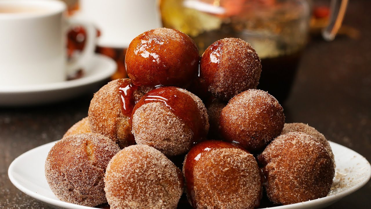 Cinnamon SyrupGlazed Doughnuts YouTube