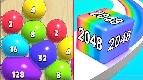 JELLY Run 2048♾️ vs Blob Merge 3d Game - All Levels part 16