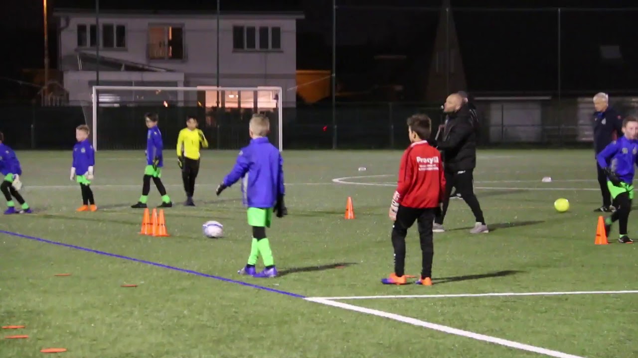 Gerry Oste Demo Training U9 U12 - BFC in Blankenberg 110319