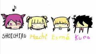 Utau Chorust Mario Overworld Shoichiro, Hachi, Esmé, Kuro