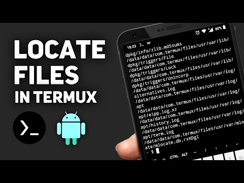 locate files in Termux | Tool you must have !