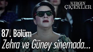 Zehra ve Güney sinemada... - Kırgın Çiçekler 87. Bölüm