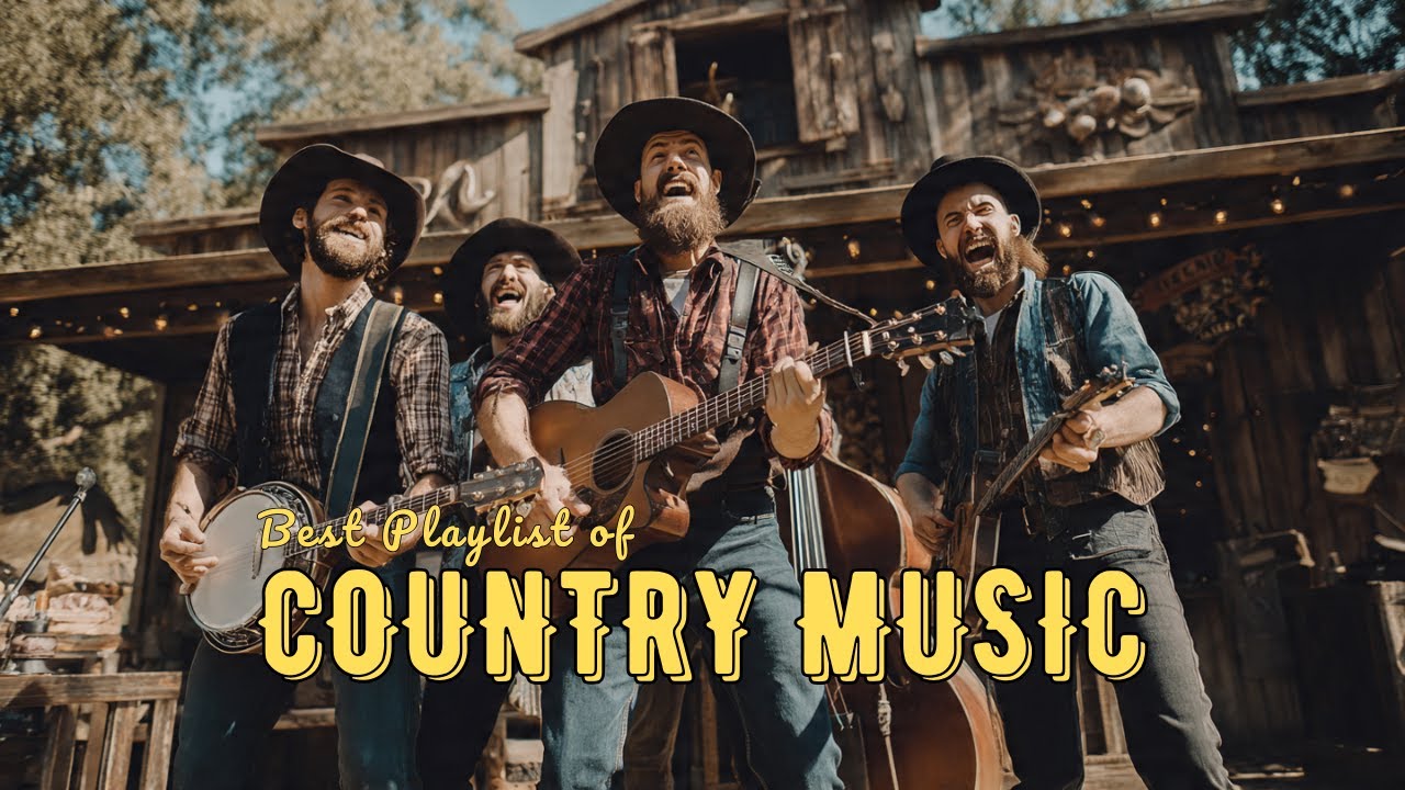 Brad Paisley, Patsy Cline, George Jones Country Music Live 24/7 Improvisations for Moonlit Meadows