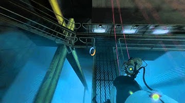 Portal 2 - sp_a4_finale2 - Turret skip