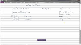 Solving Trig Equations