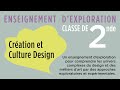 Enseignement dexploration cration et culture design ccd