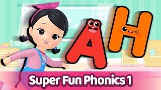 Super Fun Phonics A to H | Alphabet song