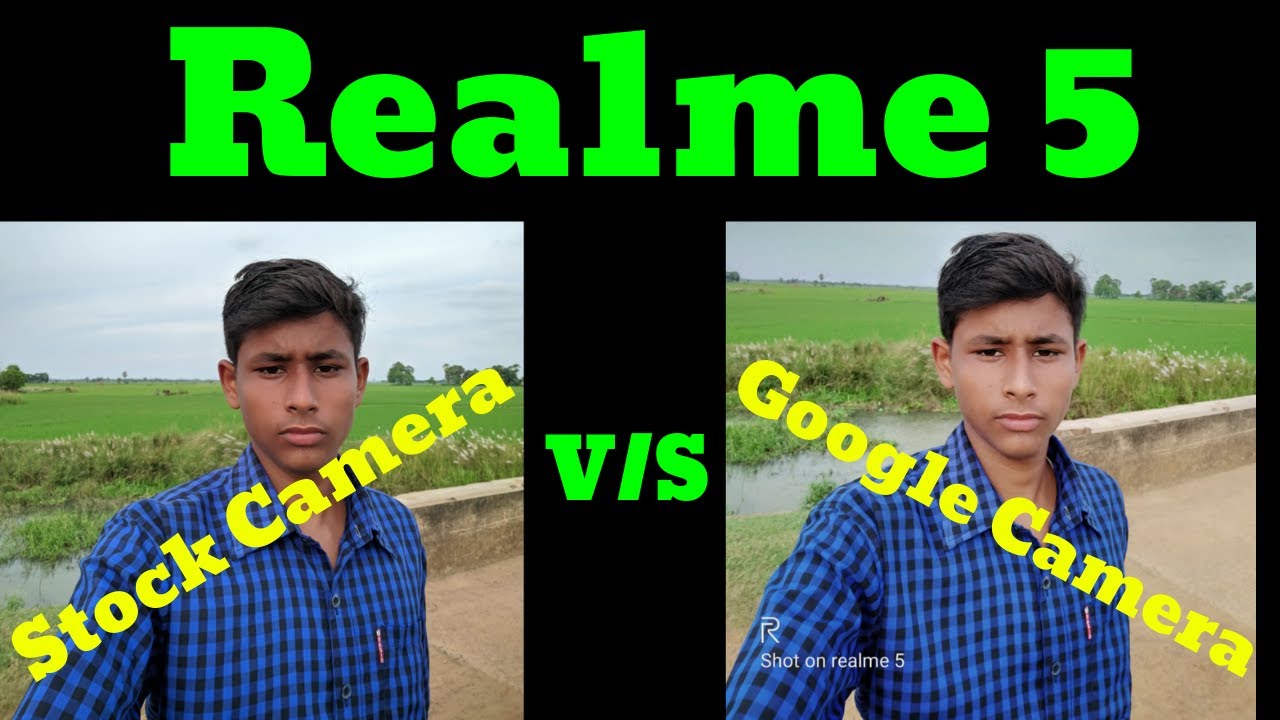Realme 5 Stock Camera Vs Google Camera Compare | Stock Camera Vs GCAM Compare On Realme 5|Realme 5