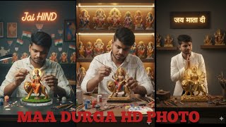 Trending Maa Durga 3D Ai Photo Editing || Google Gemini Ai Photo Editing | Maa DurgaPrompt screenshot 4