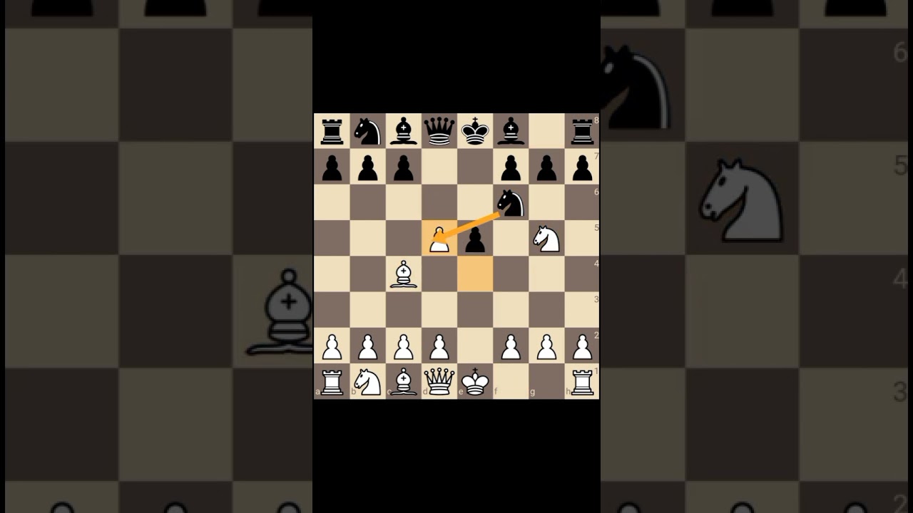 How to trap queen in chess ♟️ 