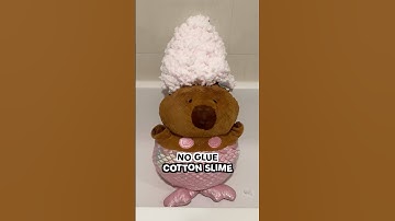 How to make a GIANT cotton slime! #satisfying #asmr #diy #lifehacks #kpop