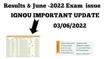 june-2022 Exam form Result incomplete ||IGNOU June|Grade card Update|| @that was open study