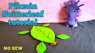 Pikmin Scitterleaf plush tutorial (No sewing required)