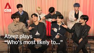 K-pop group Ateez plays “Who’s Most Likely To”