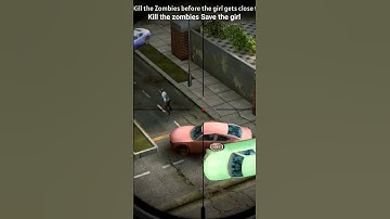 Sniper zombie 3d game shorts kill the zombie before gets the girl