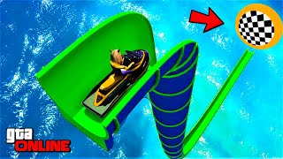 WATERSLIDE... FOR THE FIRST TIME IN 8 YEARS, FOUND A NEW GLIDE IN GTA 5 ONLINE