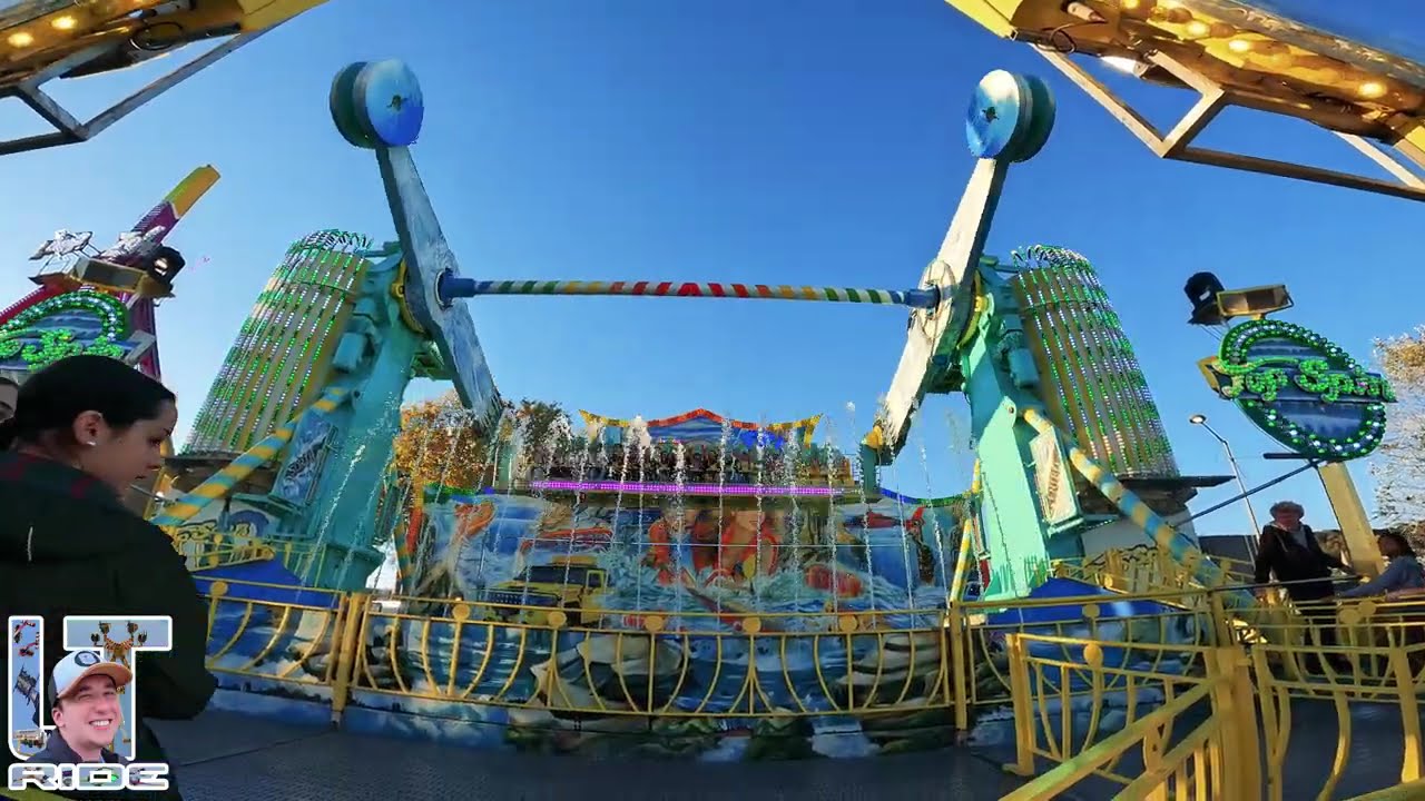 Manège TOP SPIN FRESH (Jour) Foire Saint Romain, Rouen 2024 | Off ride