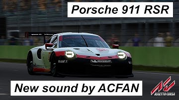 New Sounds by ACFAN for the Porsche 911 RSR 2017 - Assetto Corsa