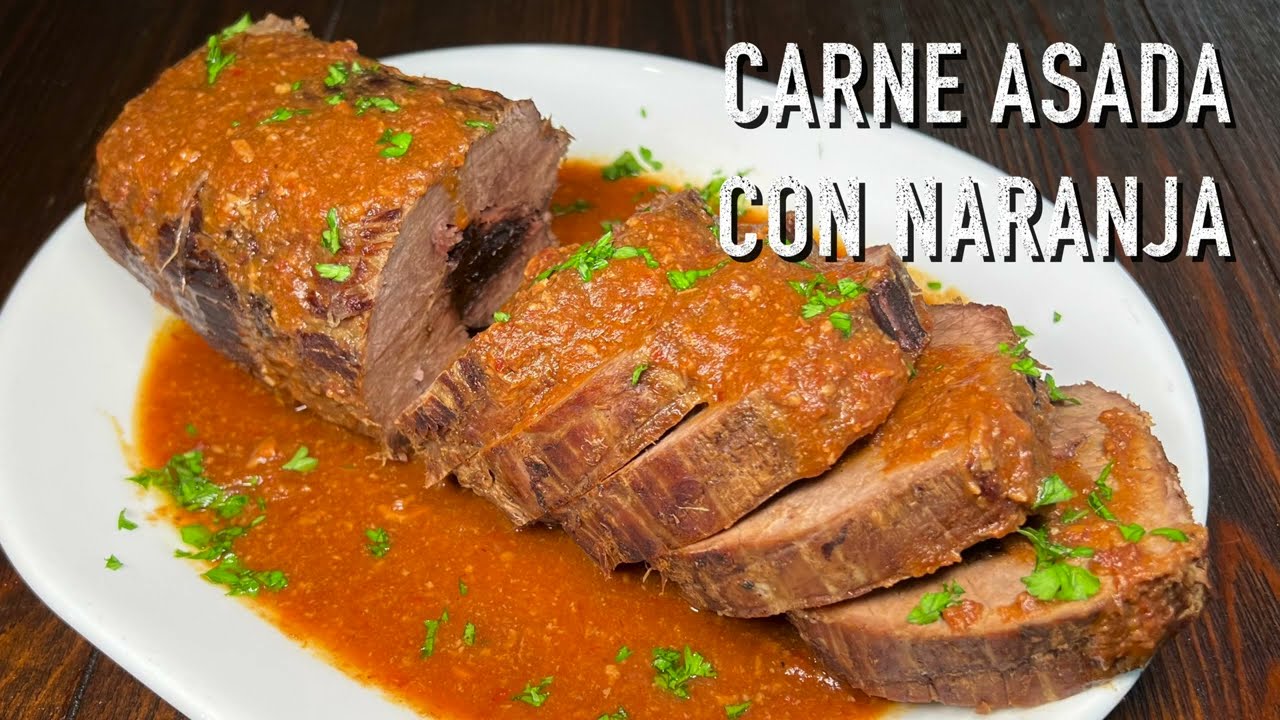 Carne Asada con Naranja | Cocina Con Fujita