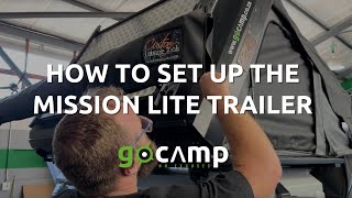 How to Set Up the Mission Lite Trailer - Go Camp Rentals