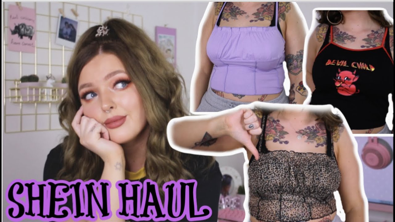 SHEIN UK TRY ON HAUL SIZE 12 | TOPS | Rose Ann Darcy