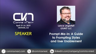 2025 - Lance Lingerfelt - Prompt-Me-In: A Guide to Prompting Styles and User Enablement