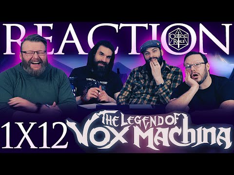 The Legend of Vox Machina 1x12 REACTION!! "The Darkness Within"