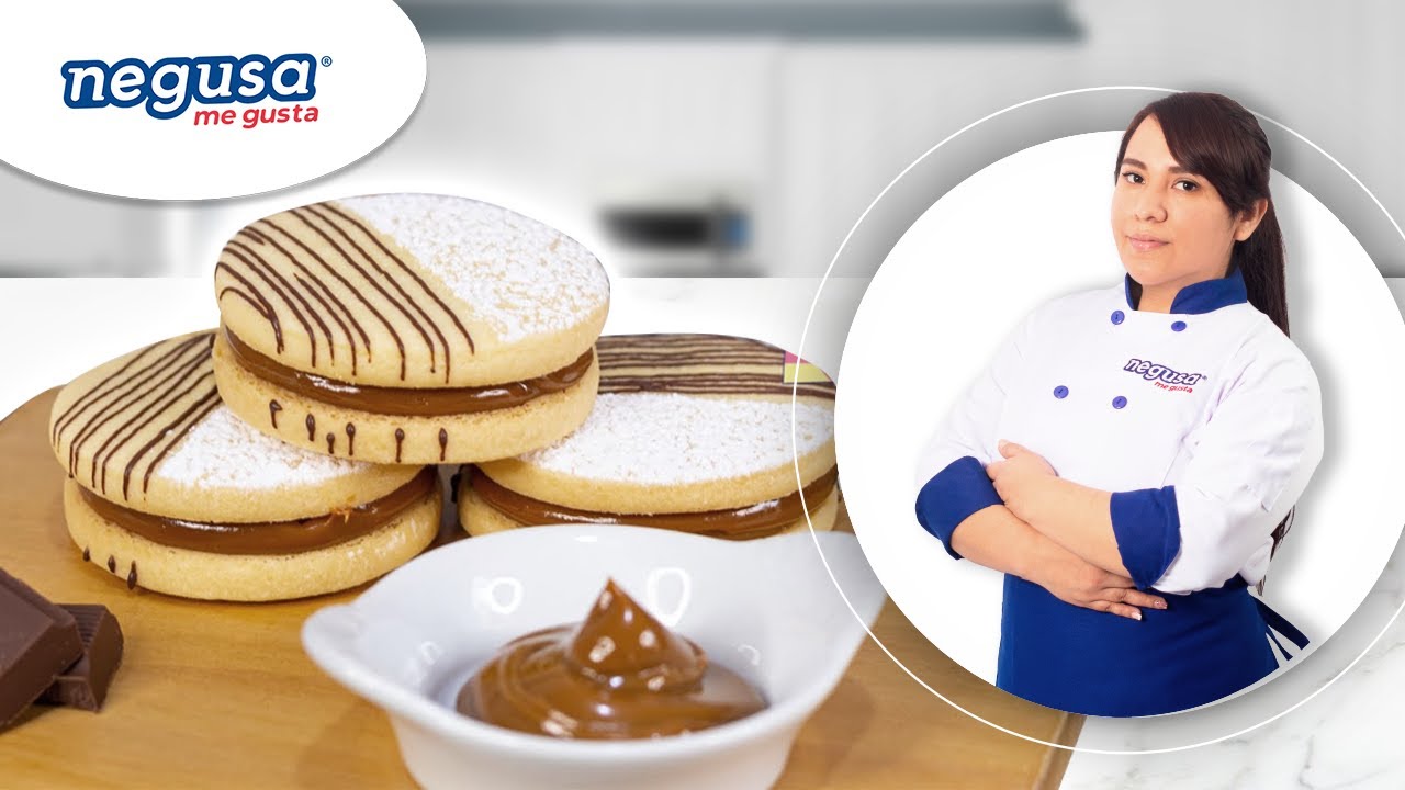 Alfajores de maicena - Chef Aroly Carrasco