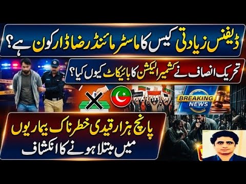 Dutch Girl Case: Who's Raza Dar?| Why PTI Boycotts AJK Elections?| 5000 Prisoners in Deadly Diseases