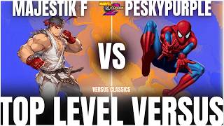 Marvel Vs Capcom 2 - Majestik_Filmz Vs Peskypurple - Top Level Versus🔥🔥🔥