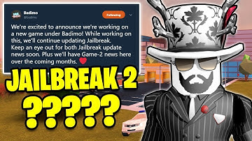 NEW BADIMO Game COMING!! JAILBREAK 2!? | Asimo3089 & Badcc | 🔴 Roblox Jailbreak LIVE