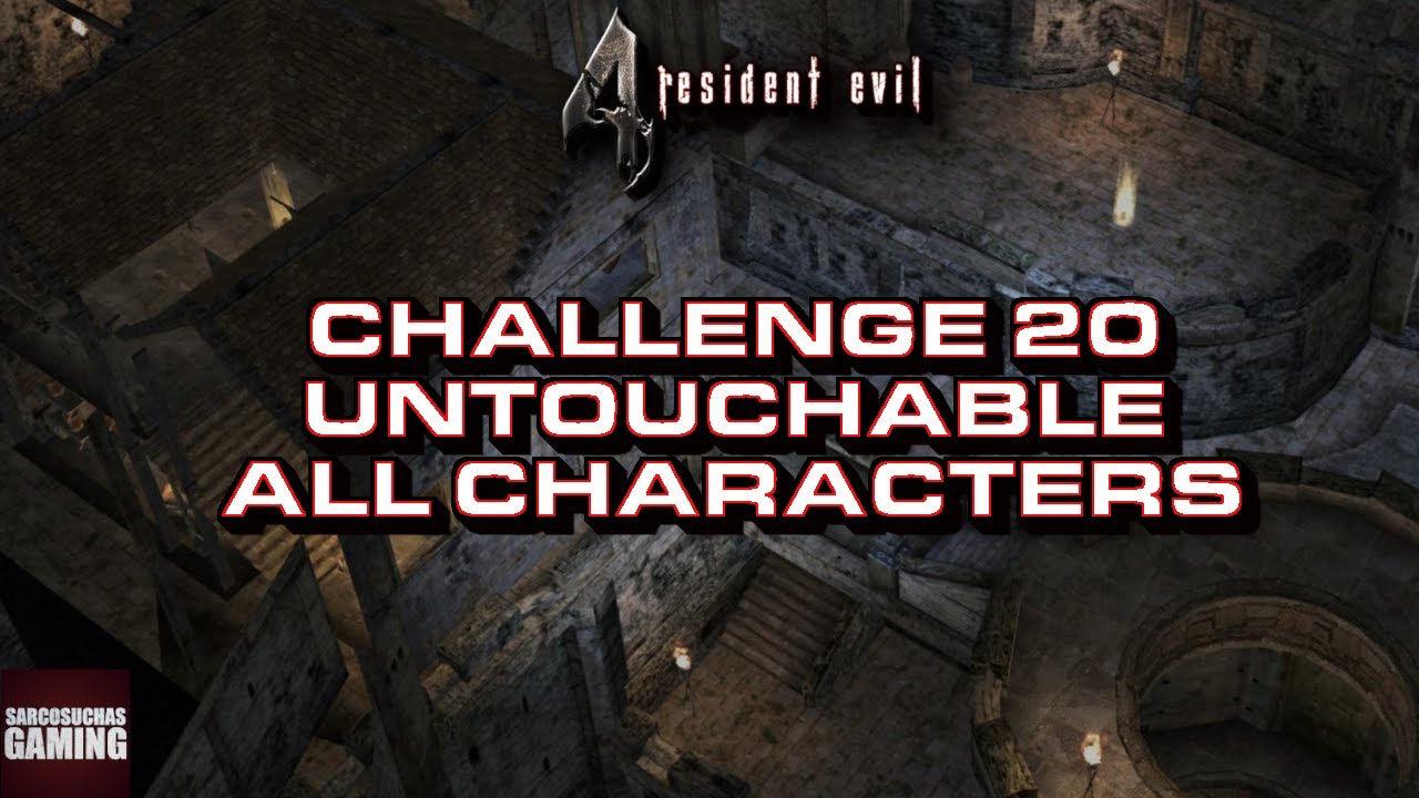 RE4 VR Mercenaries - Challenge 20 - All Characters