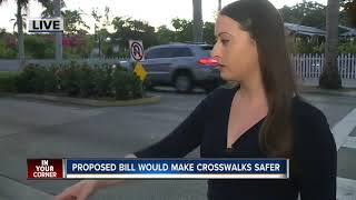 Proposed bill would make crosswalks safer