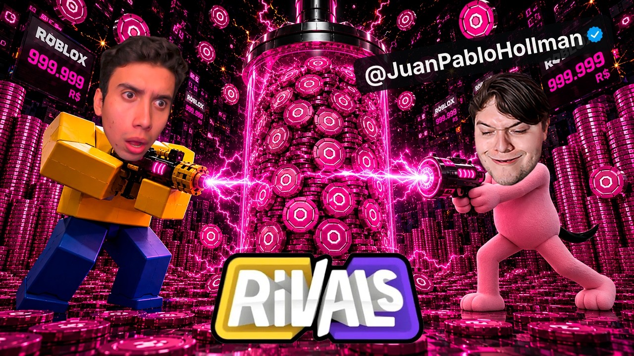 DESAFIANDO A YOUTUBERS EN RIVALS ROBLOX CAPITULO #5! 🔫 (Juan Pablo Hollman)