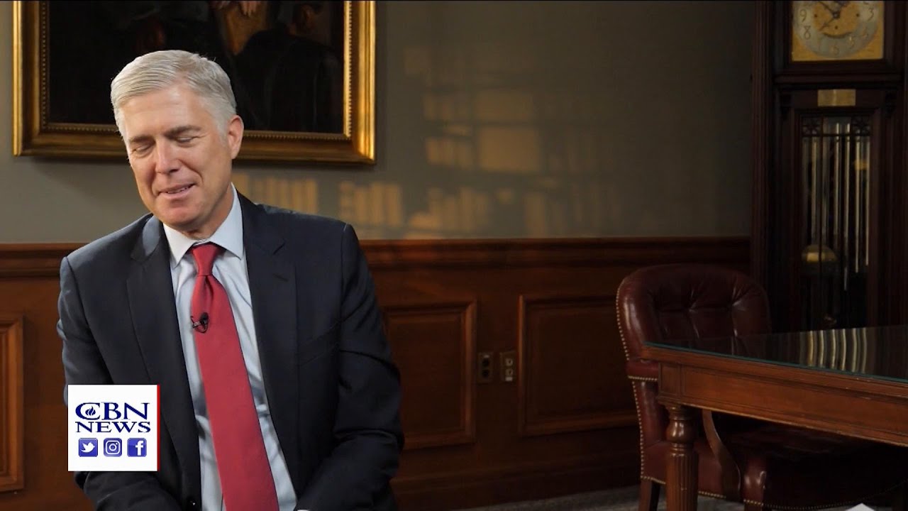 Supreme Court Justice Neil Gorsuch to CBN News: 'I Felt the Power of Prayer During the Confirmation