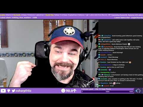 March 24, 2020 - Working on Video Widgets and Old Man Developer