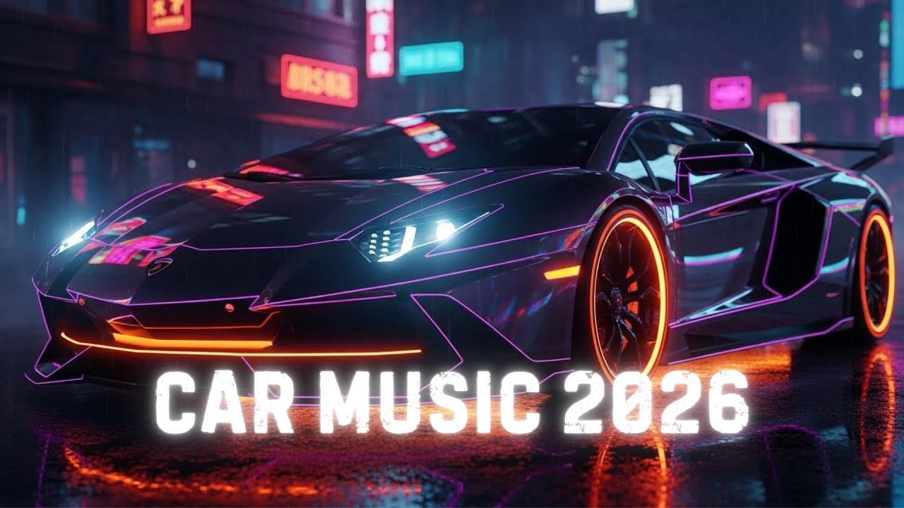 Night Drive EDM Mix 🌌 Neon Bass Music for Late Night Driving & Focus