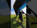Landing a hang glider - Newcastle Australia