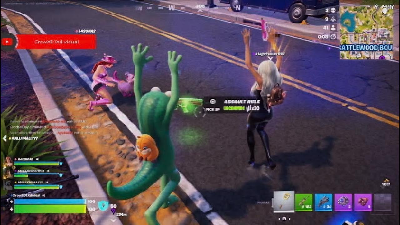 Battle Royale Random Squads⚔️👑 |Fortnite Gameplay