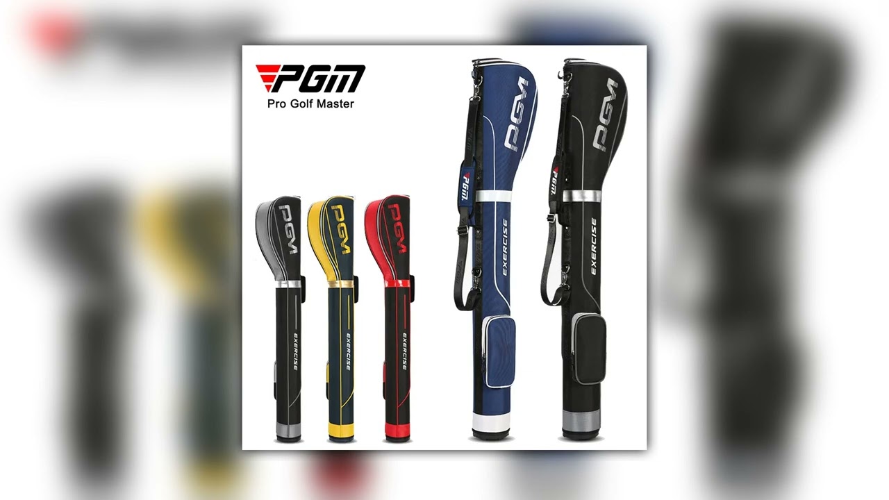 Best PGM Golf Bags Ultra-light Stand Gun Bag Women Men Pack Large Capacity Accessory Hold 6-7pcs Cl